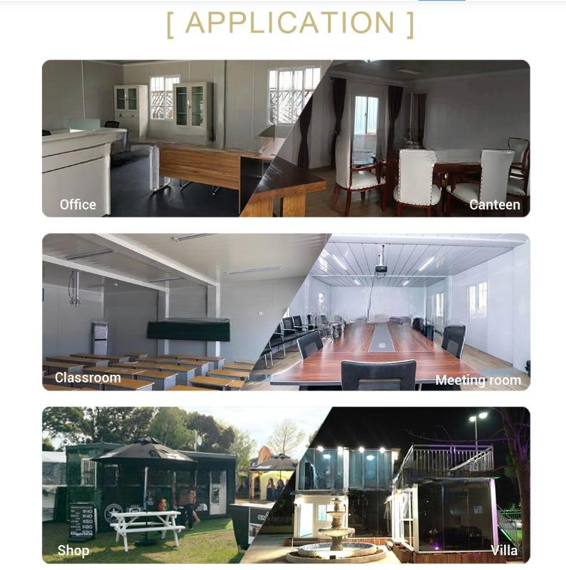prefabricated glass house
